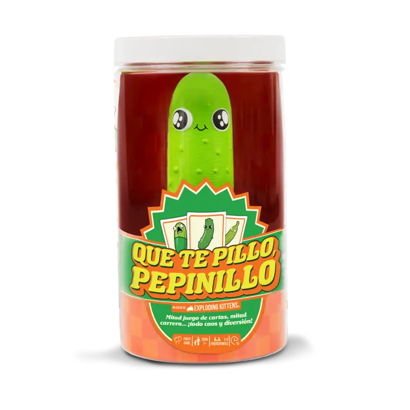 Que te pillo pepinillo