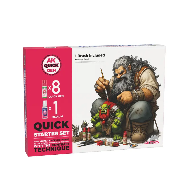 Quick Starter (Quick Gen Set) (1 Brush)
