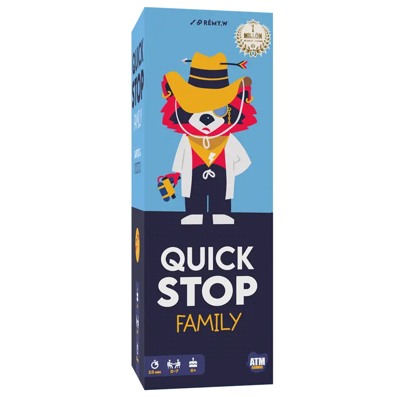 Quick Stop Family - 240 Situaciones divertidas y delirantes