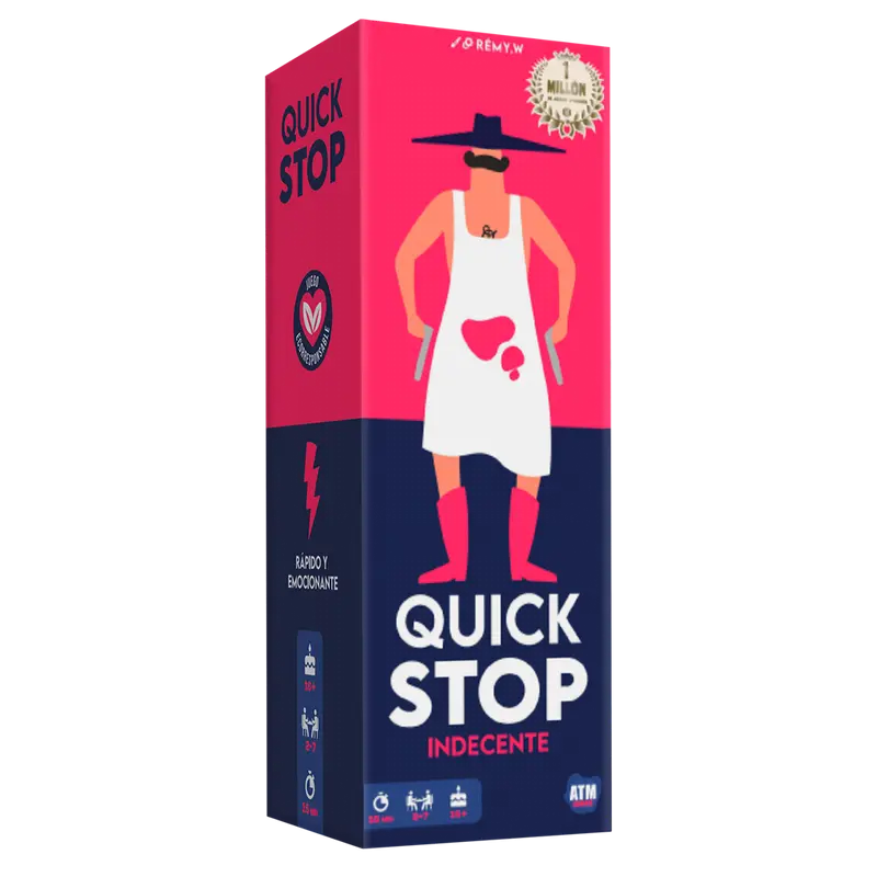Quick Stop Indecentes - 240 Situaciones divertidas y delirantes