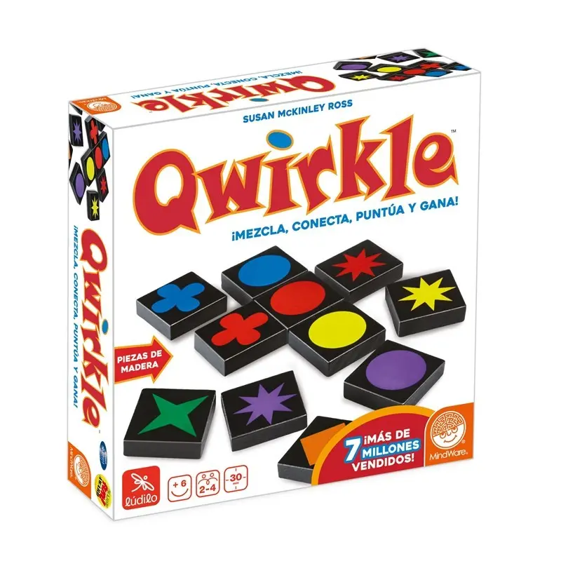 Qwirkle ¡Mezcla, conecta, puntúa y gana!