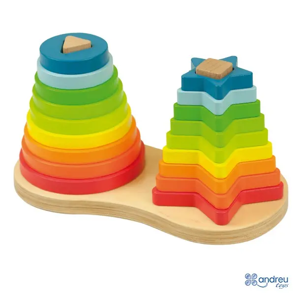 Rainbow stackers