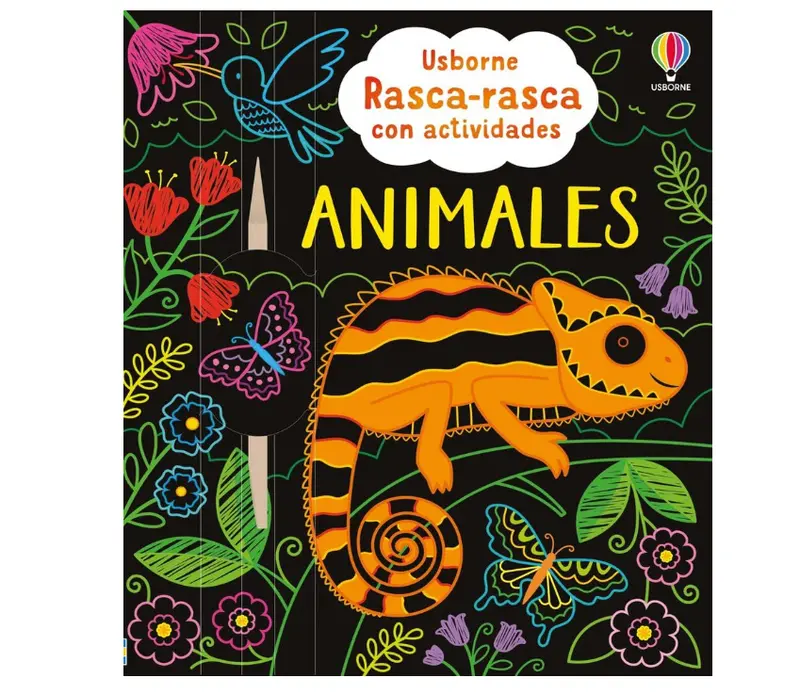 Rasca-rasca con actividades Animales