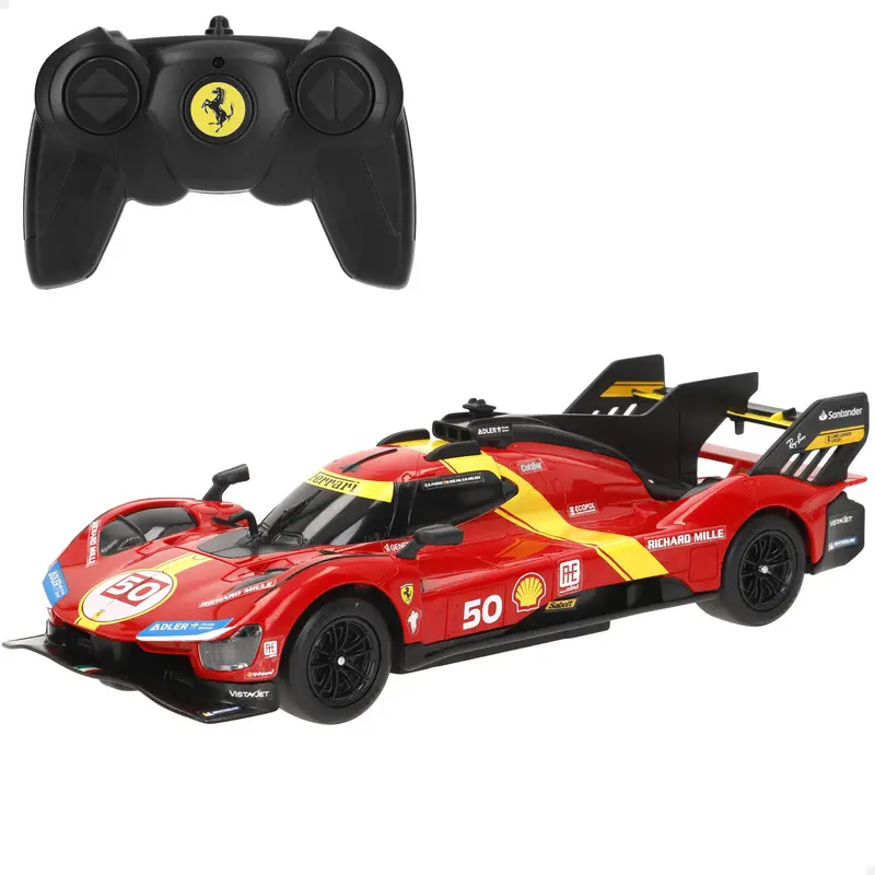 RASTAR Coche teledirigido Ferrari 499P 50 Le Mans Hypercar 1
