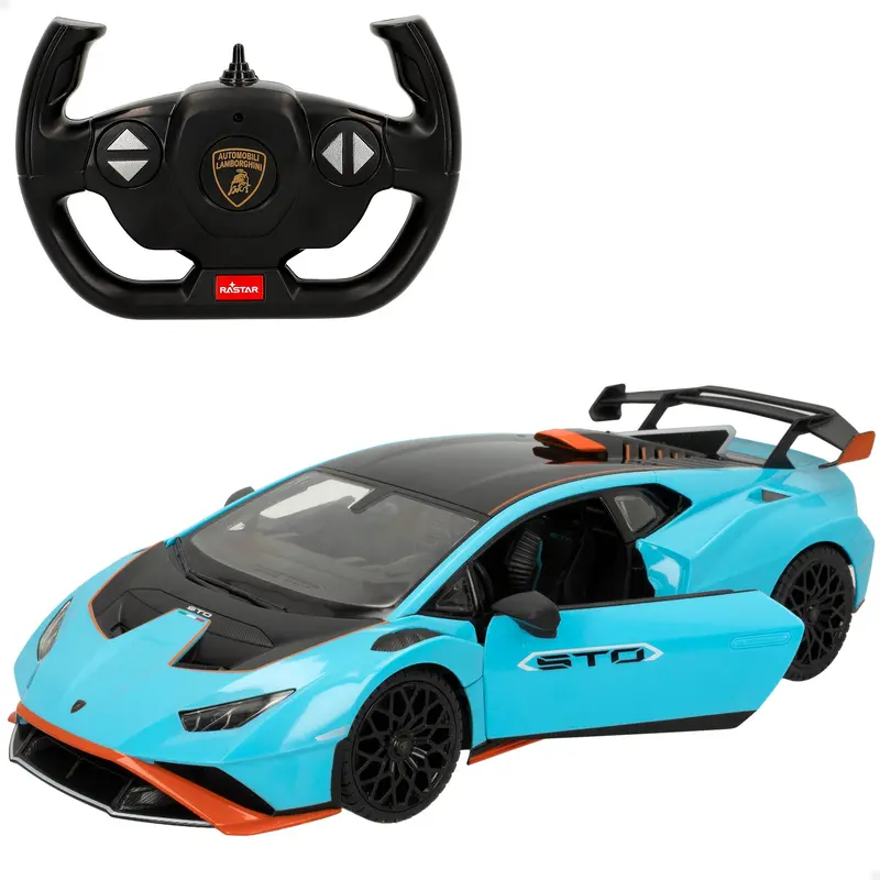 RASTAR Coche teledirigido Lamborghini Huracán STO con luces 1