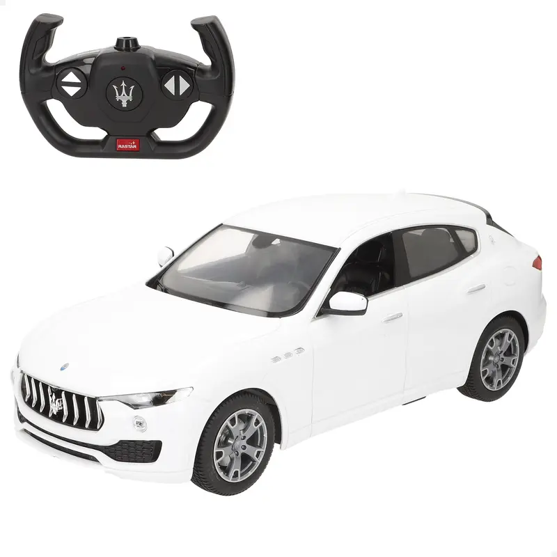 RASTAR Coche teledirigido Maserati Levante blanco 1