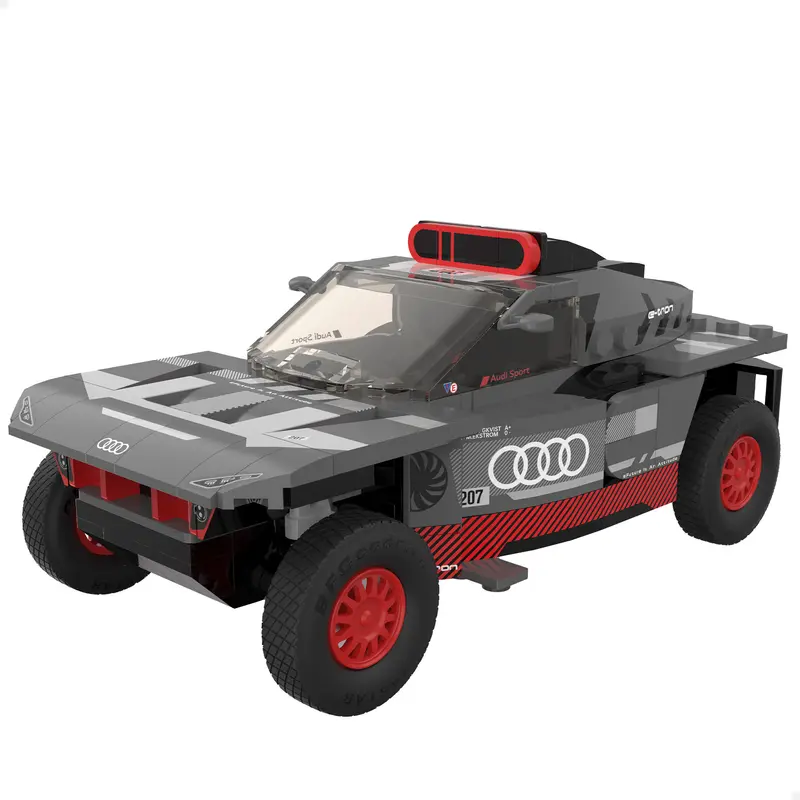 RASTAR Maqueta coche para montar Dakar '24 Audi RS Q e-tron (Sainz) 1