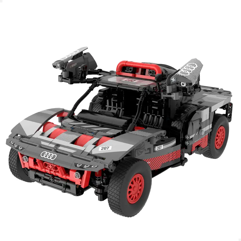 RASTAR Maqueta coche para montar Dakar '24 Audi RS Q e-tron (Sainz) 1