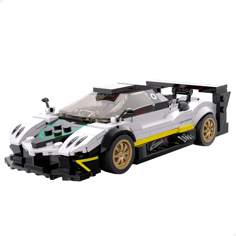 RASTAR Maqueta de coche para montar Pagani Zonda R 387 piezas 1