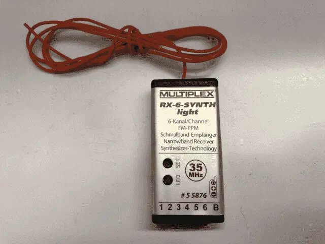 Receptor 6 Canales Sintetizado 35 Mhz