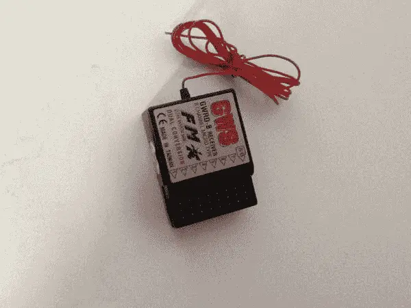 RECEPTOR GWS 8 CH. DUAL CONV. 35 MHZ. FM