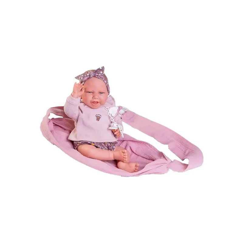 Recién Nacida Carla con fular portabebé (33352)