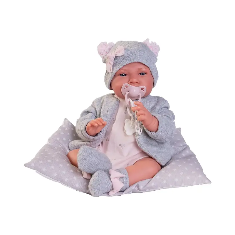 Recién Nacida Lúa Cojín Chaqueta 42cm Cuerpo Blandito Tacto Especial (33086)