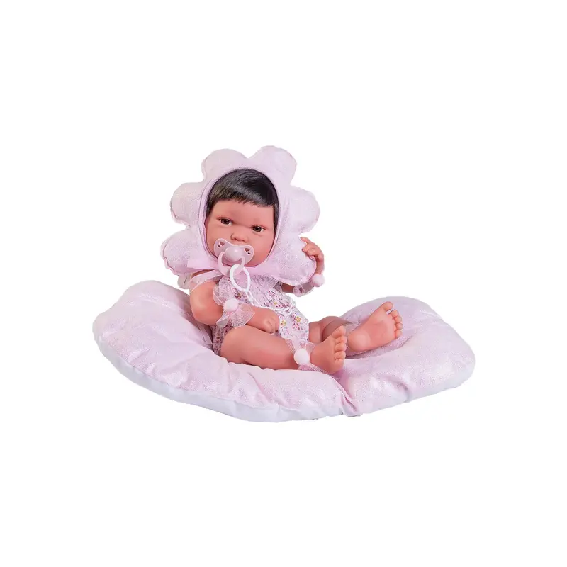 Recién Nacida Pipa Flor – Muñeca 42cm Cuerpo Blandito Tacto Especial (50397)