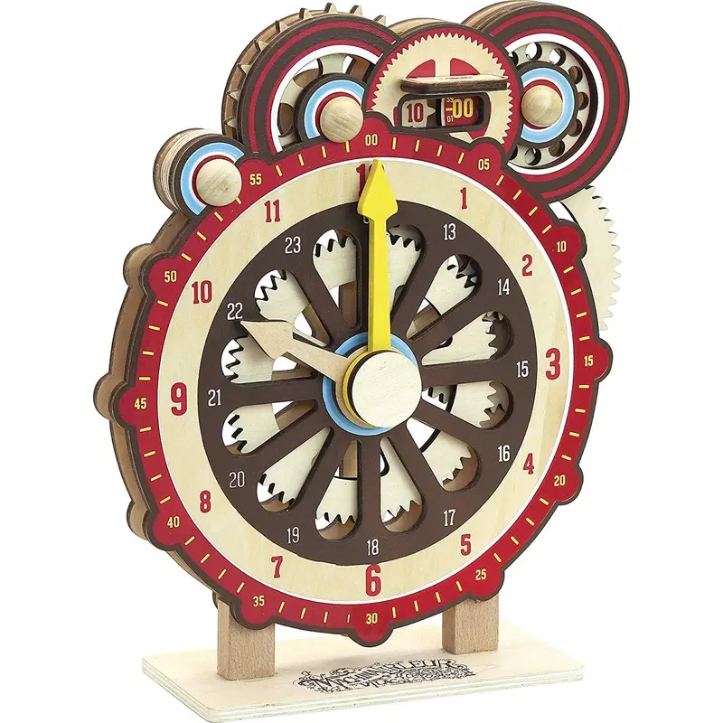 Reloj de Aprendizaje de Madera Vilac | Aprende las Horas | +5 Años