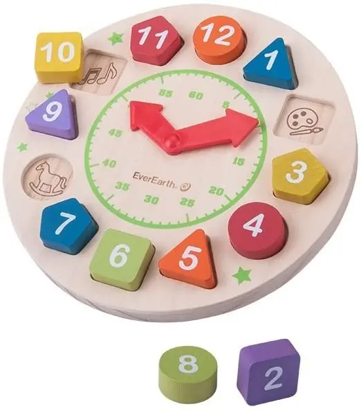 Reloj de madera - ever earth