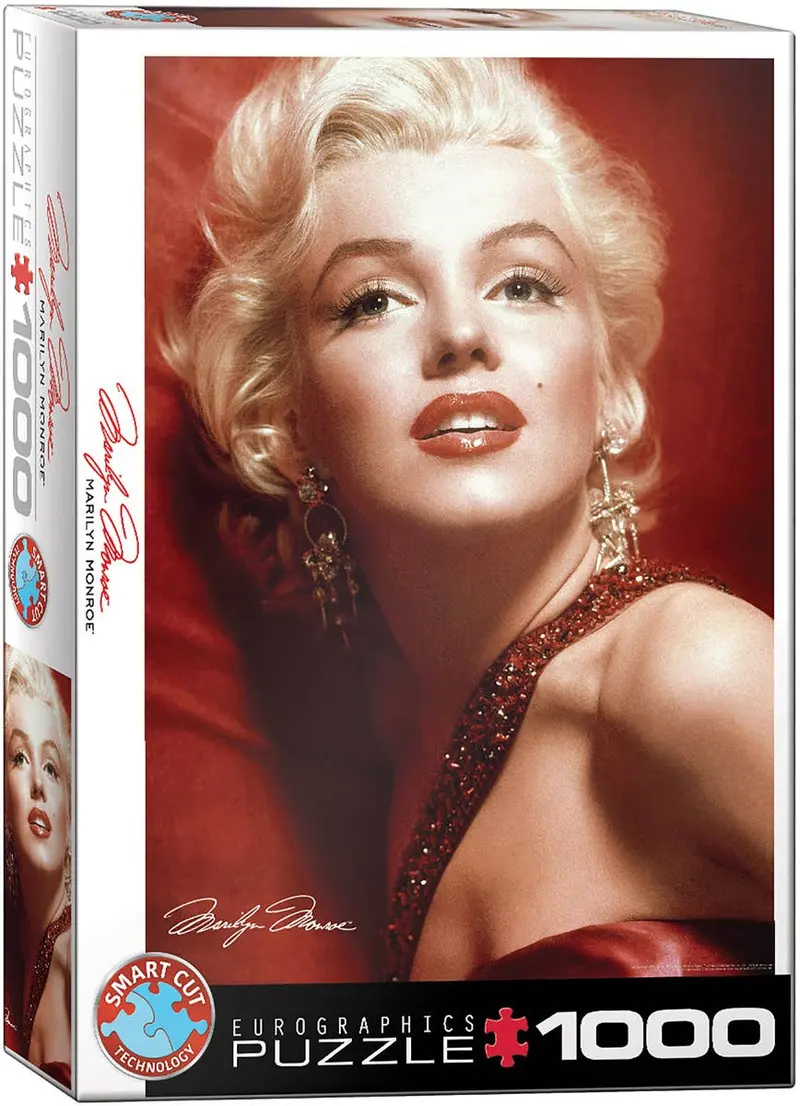 Retrato Rojo de Marilyn Monroe