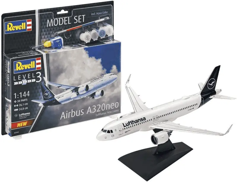 Revell Model Set Airbus A320neo Lufthans