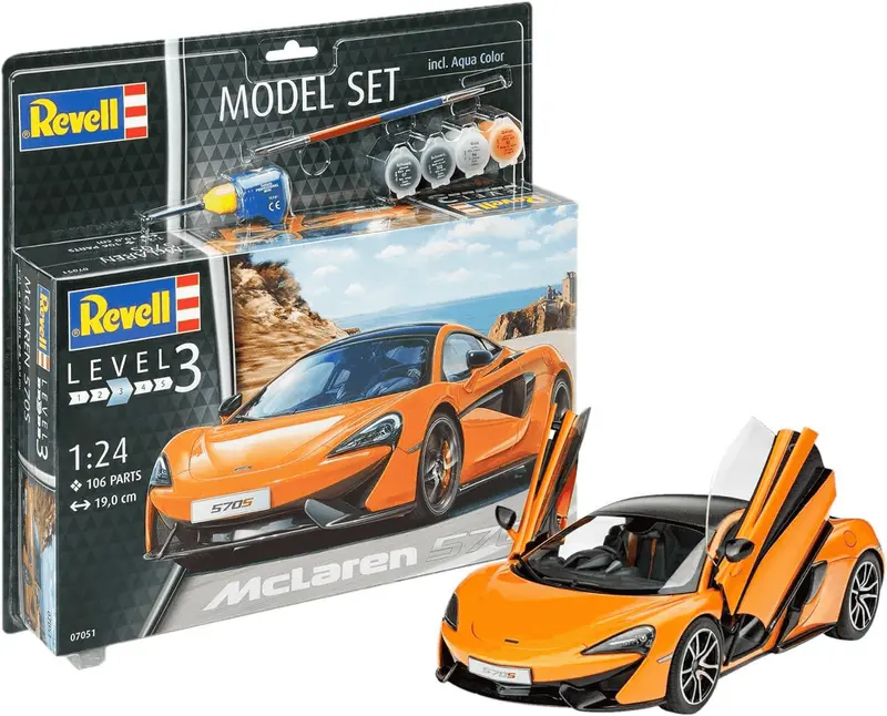 Revell Model Set Coche McLaren 570S 1