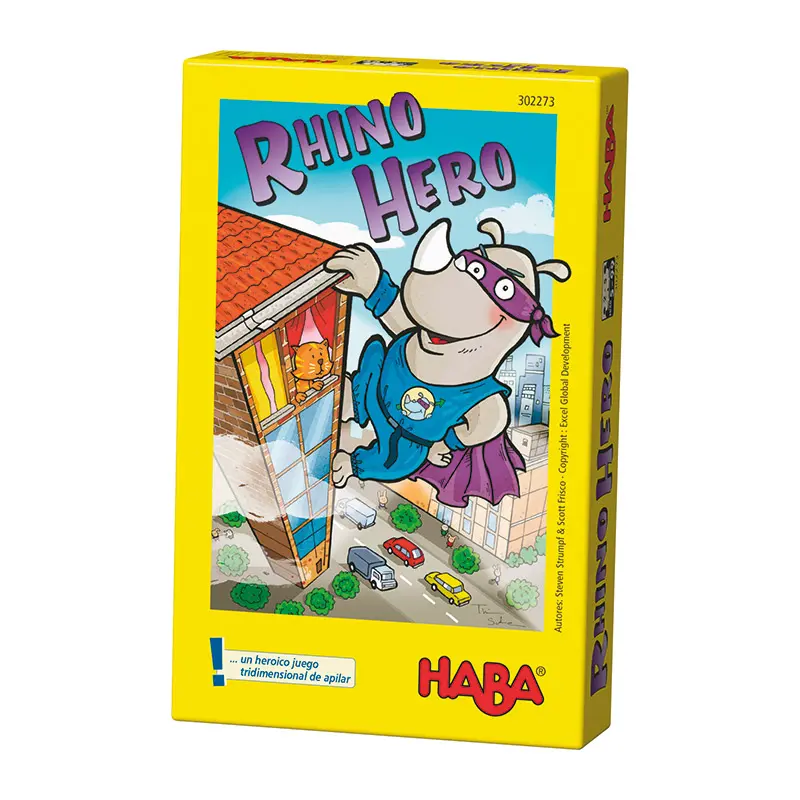 Rhino Hero - Juego para la motricidad fina
