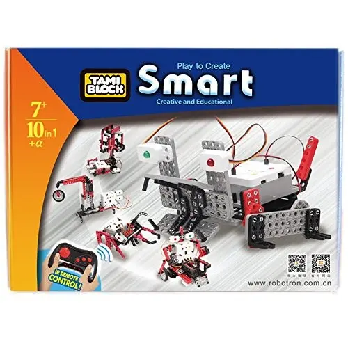 Robotami Smart – Kit de Robótica con Control Remoto y 10 Robots Motorizados