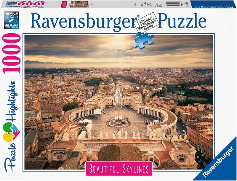 Rome puzzle 1000 pzas - ravensburger 14082