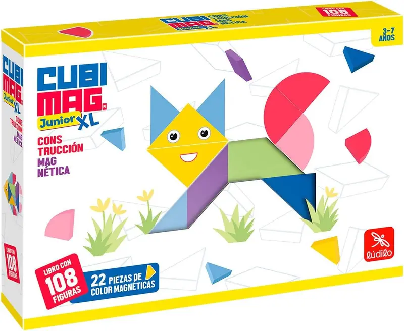 Rompecabezas magnético cubi mag junior xl - ludilo 803276