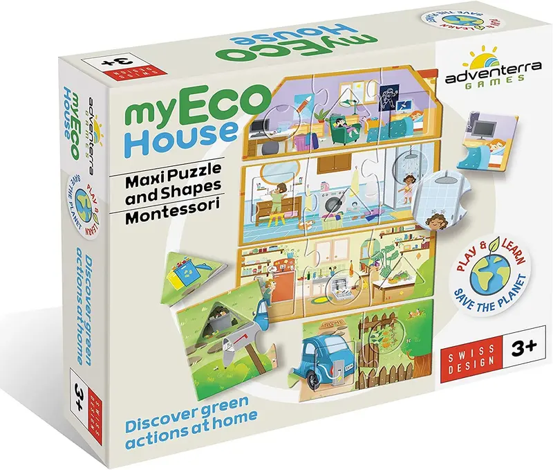 Rompecabezas my eco house - adventerra games