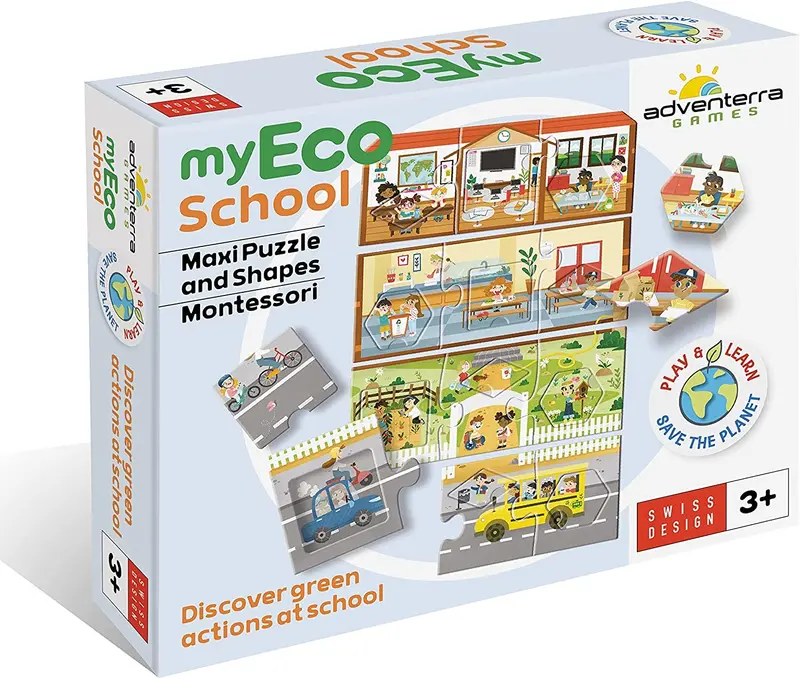 Rompecabezas my eco school - adventerra games