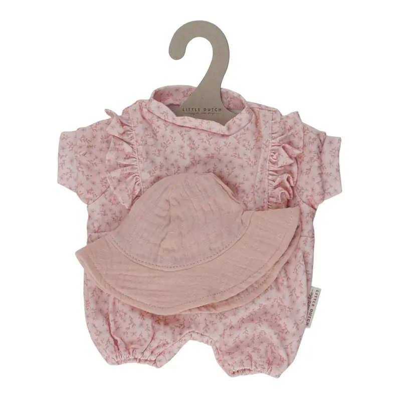 Ropita de Muñeca Rosa Flores – Little Dutch