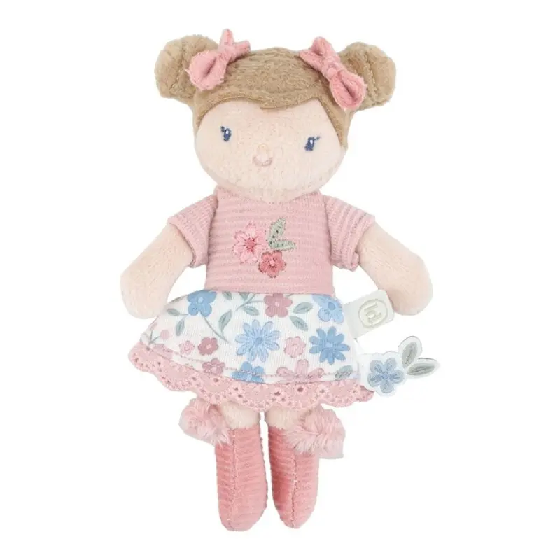 Rosa Muñeca blandita 10 cm - Little Dutch
