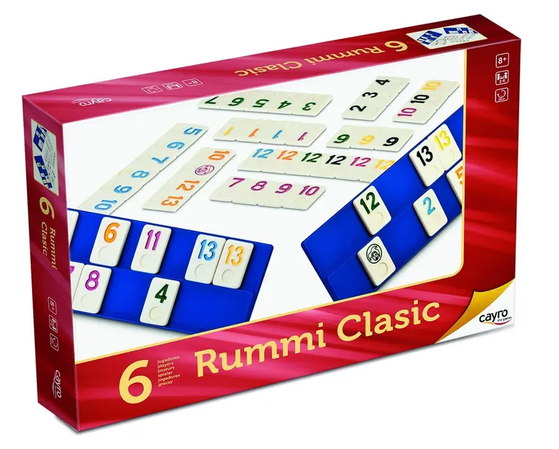 Rummi Clasic 6 jugadores - Cayro 744