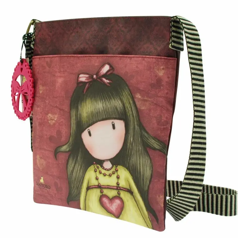 Santoro Gorjuss Heart Bandolera Plana - Busquets 61263