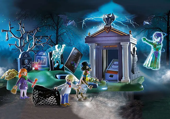 Scooby-Doo Aventura en el Cementerio - Playmobil 70362