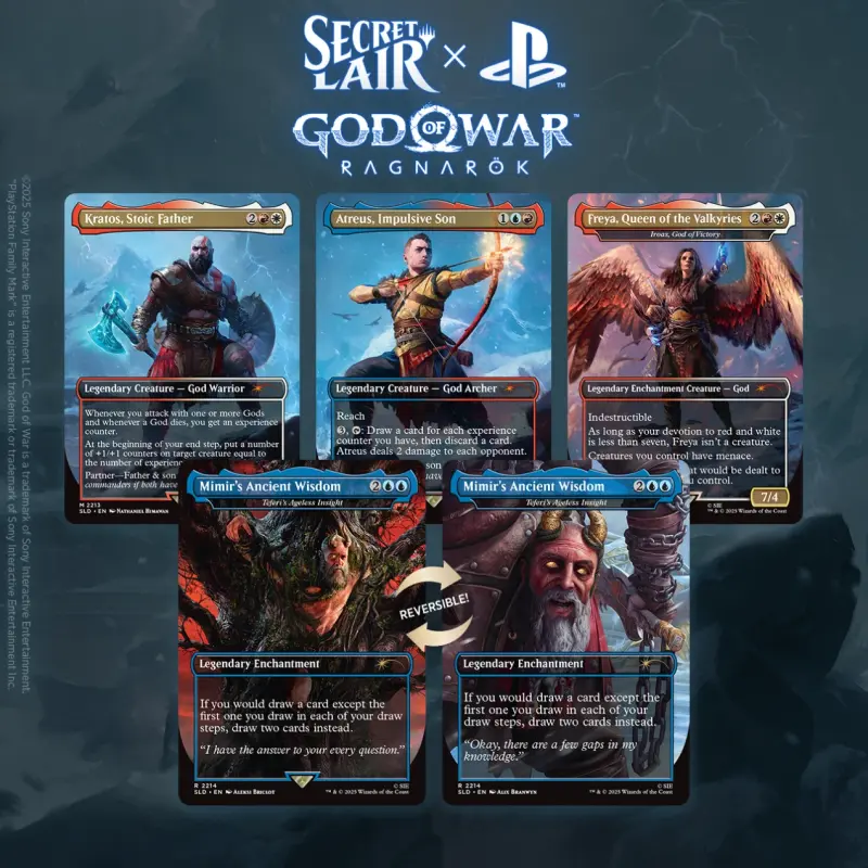 Secret Lair x God of War