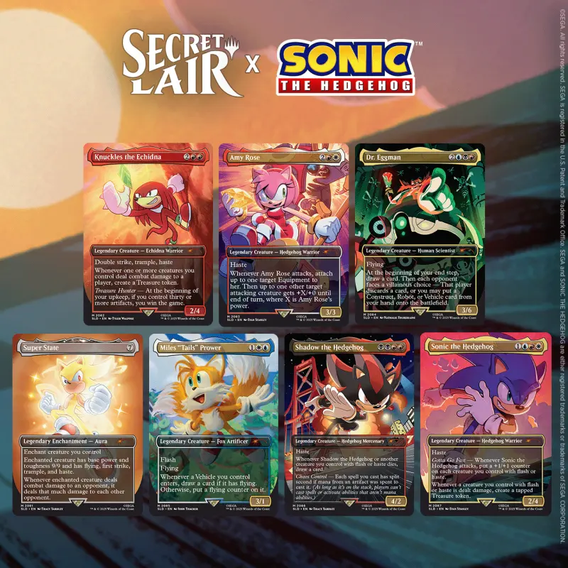 Secret Lair x Sonic