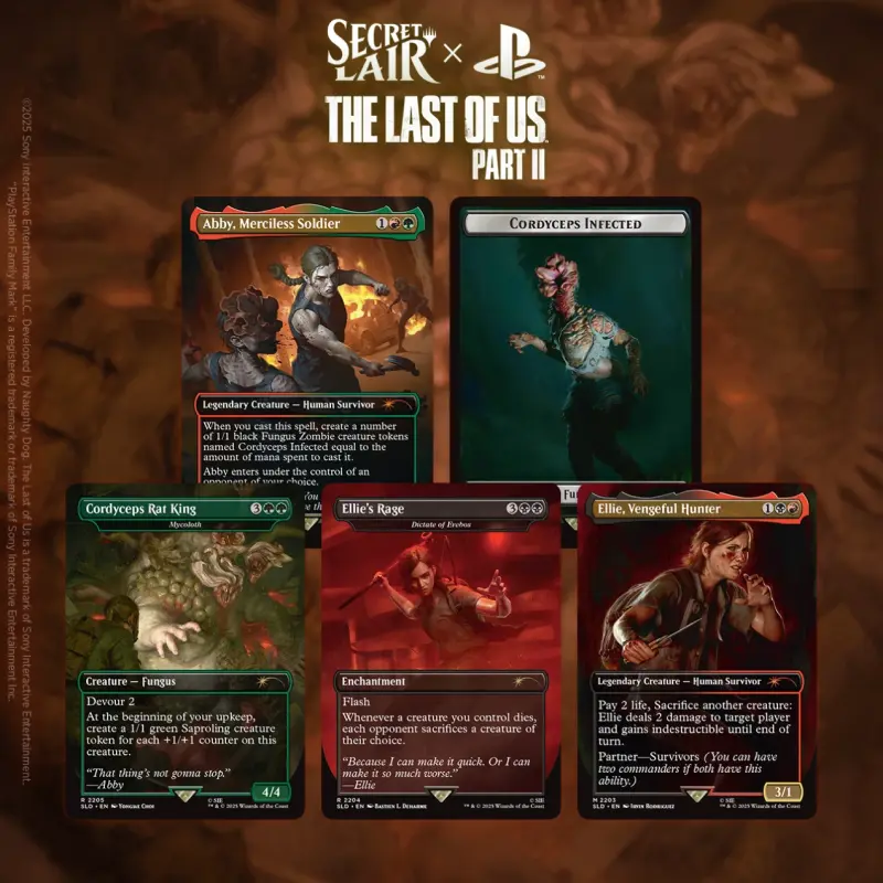 Secret Lair x The Last of Us Part II (Non-foil)