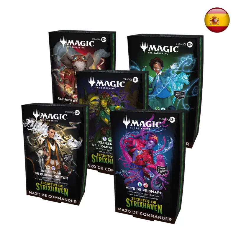 Secretos de Strixhaven - Mazos de commander (Español)