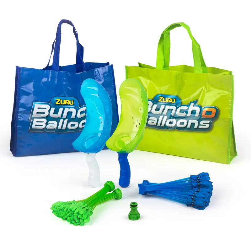Set 140 globos, 2 lanzadores, 1 boquilla y 2 bolsas Bunch O Balloons
