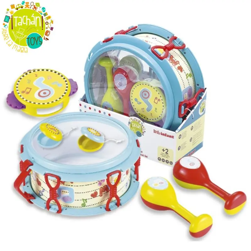 Set 6 instrumentos musicales infantiles Tachan
