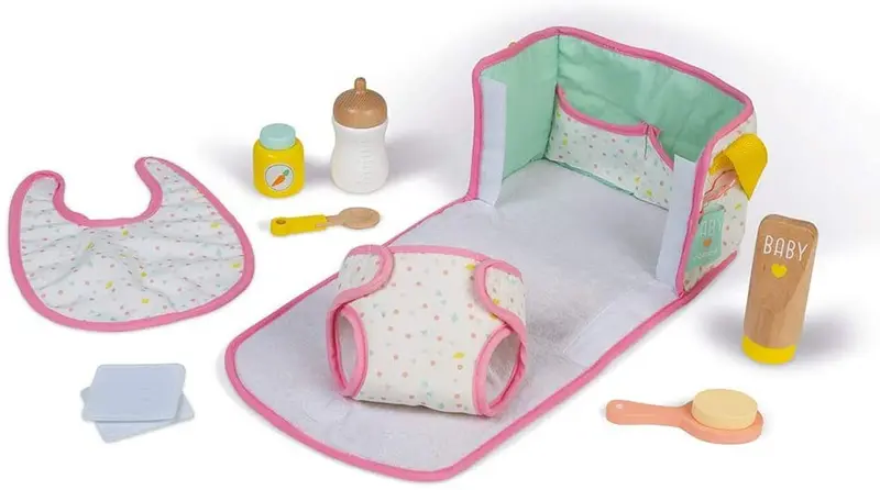 Set cambiador bebe - janod j06501