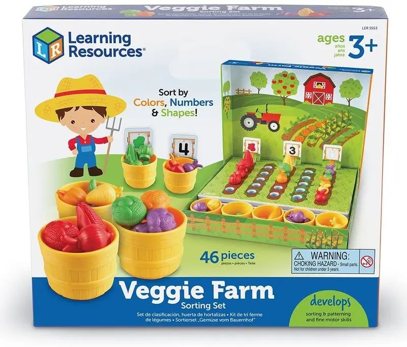 Set clasificacion veggie farm