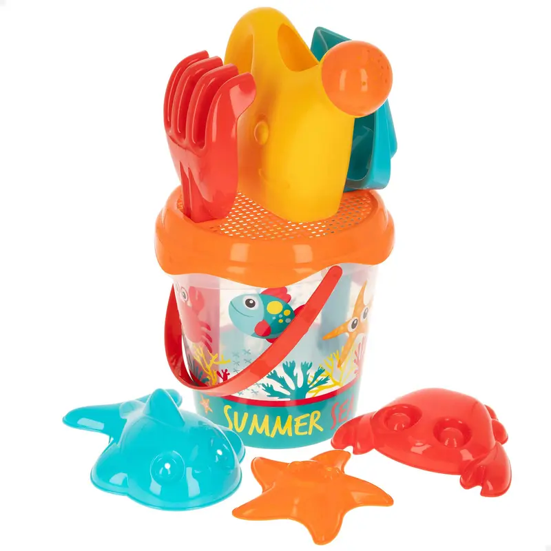 Set cubo playa Summer Sea Color Beach
