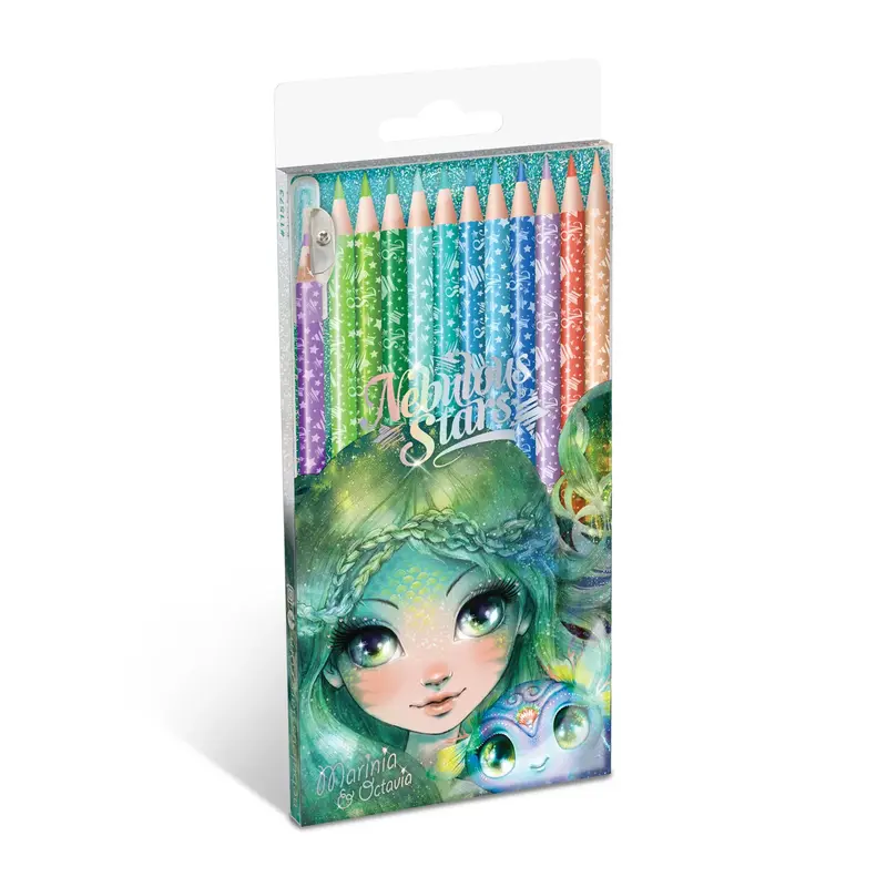 Set de 12 Lápices de Colores - Nebulous Stars