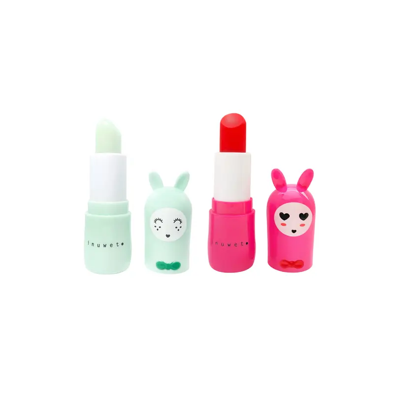 Set de 2 Bálsamos Labiales Veganos Love (Manzana y Cereza) - Inuwet