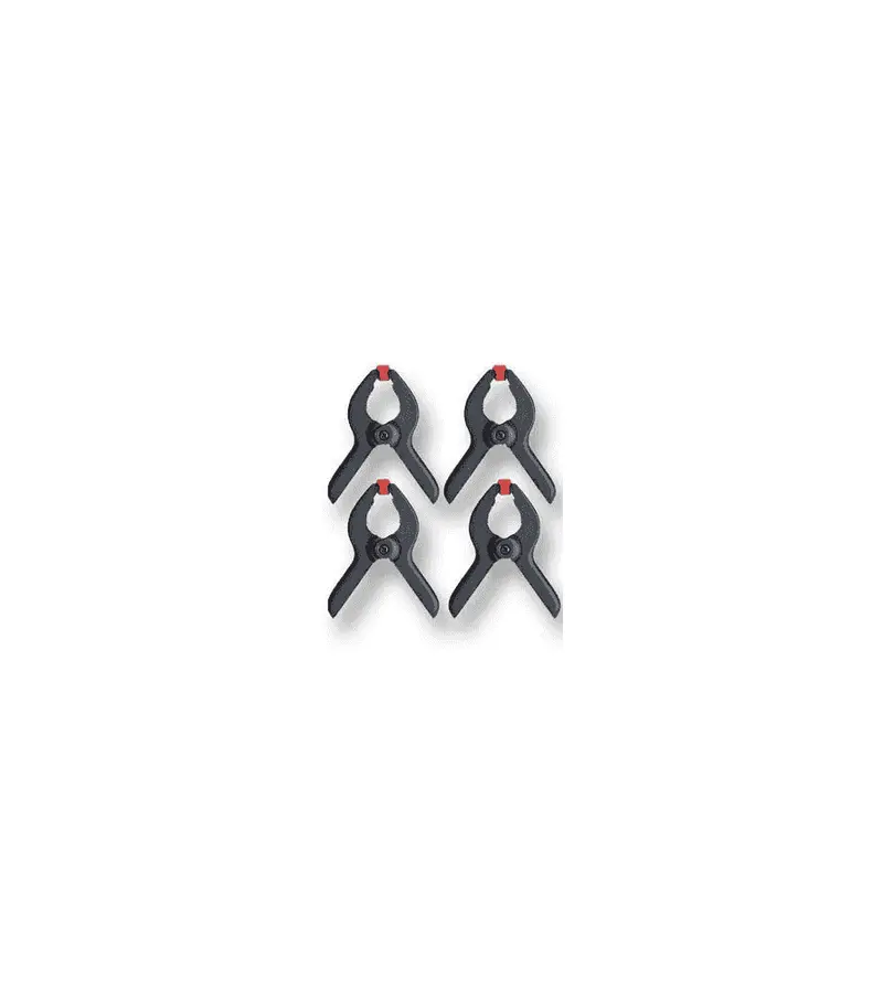 Set De 4 Mini Pinzas (Apertura 50 mm)