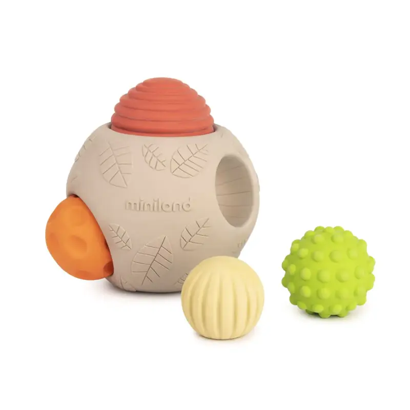 Set de 5 pelotas sensoriales eco Big Sensory Ball Miniland