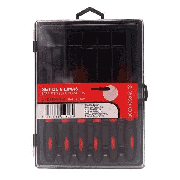 Set de 6 Limas para Metal