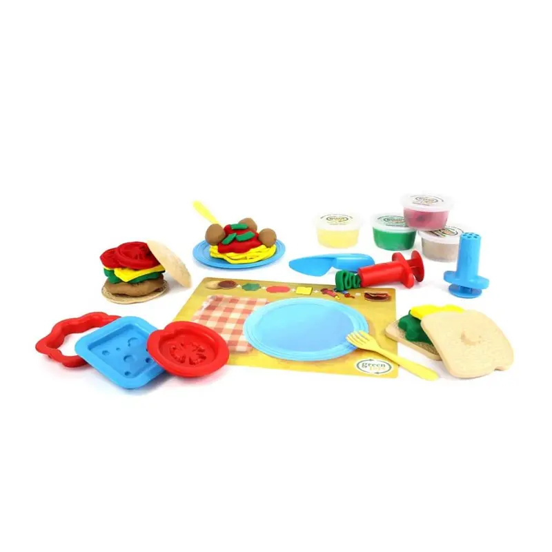 Set de comidas eco plastilina