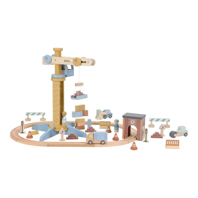 Set de construcción con Grua FSC Little Dutch
